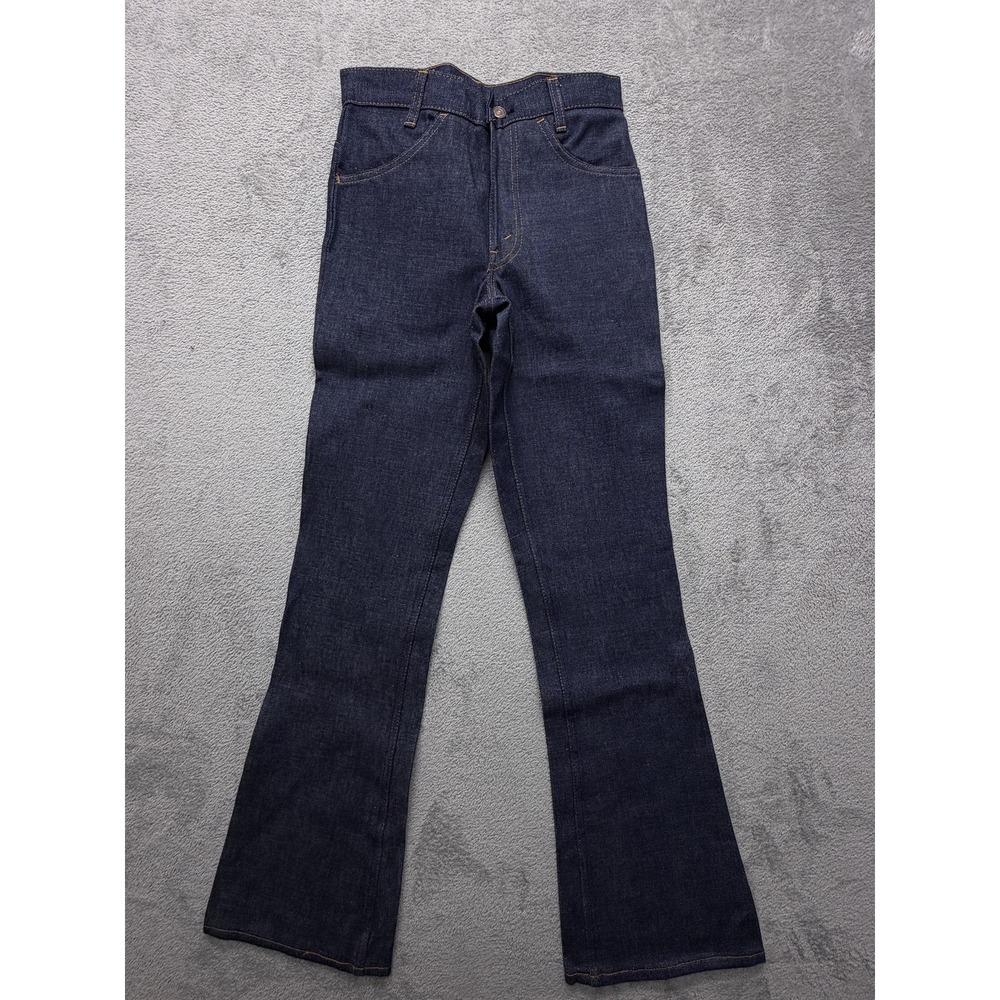 Vintage Levis 746 Bell Bottom Jeans‎ Mens 27x32 Blue Student Flare Made USA 70s